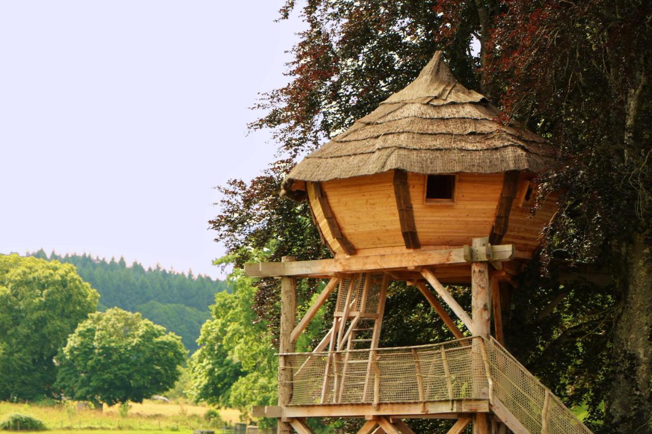 Cabane Perchee Dans Les Arbres Saint-Hilaire-en-Morvan Εξωτερικό φωτογραφία