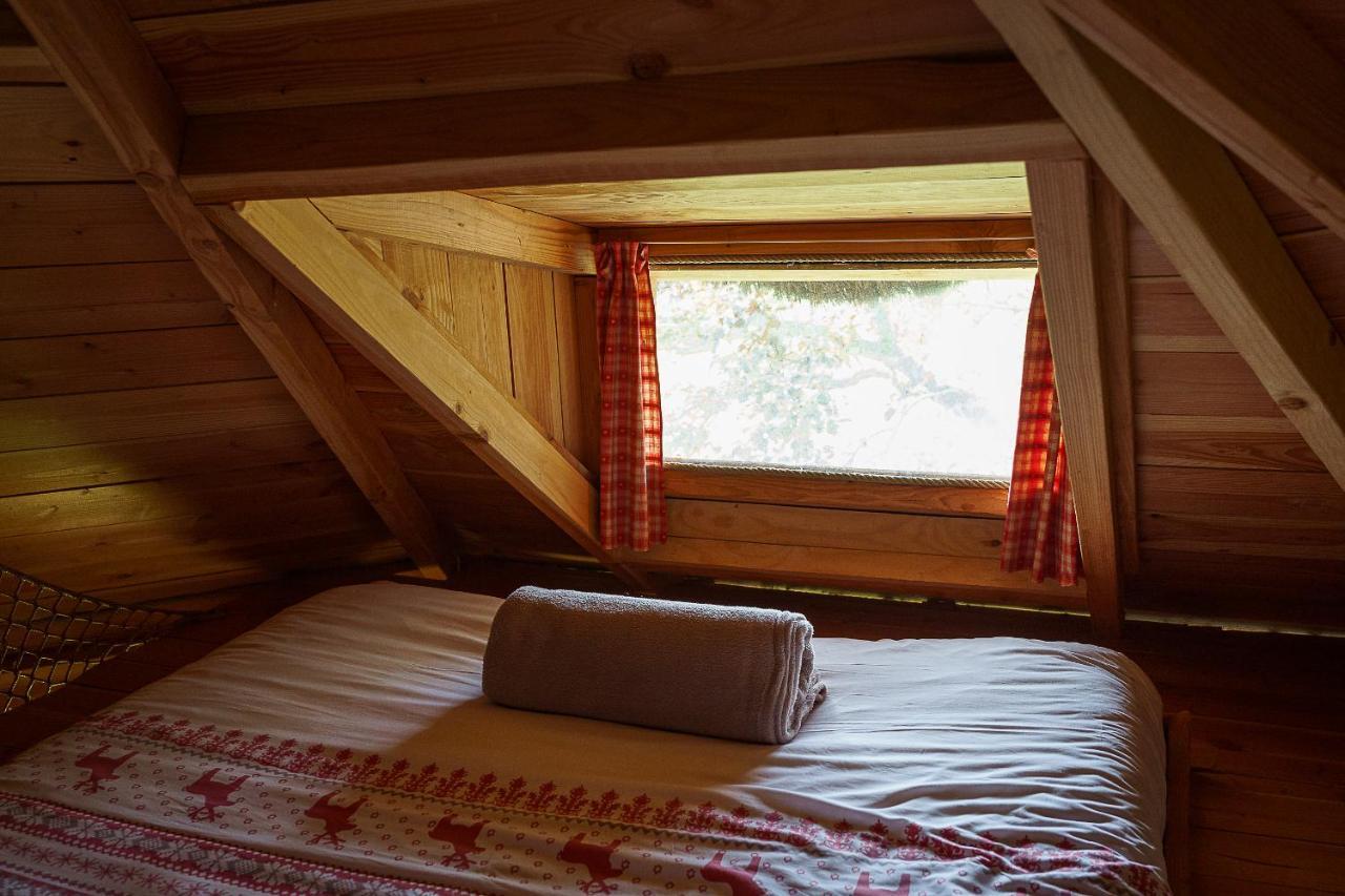 Cabane Perchee Dans Les Arbres Saint-Hilaire-en-Morvan Εξωτερικό φωτογραφία