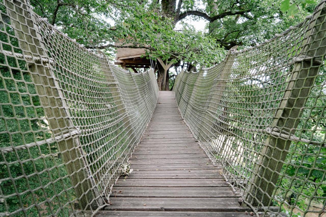 Cabane Perchee Dans Les Arbres Saint-Hilaire-en-Morvan Εξωτερικό φωτογραφία