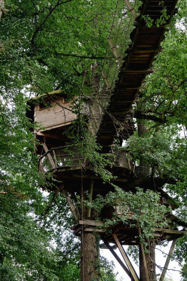Cabane Perchee Dans Les Arbres Saint-Hilaire-en-Morvan Εξωτερικό φωτογραφία